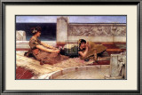 Rêves amoureux Affiches par Sir Lawrence Alma-Tadema