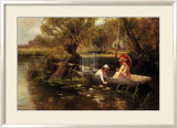 On the Thames Posters by Ernest Walbourn