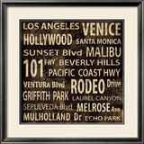 Los Angeles Poster by Luke Wilson