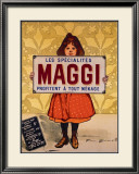 Maggi Lámina giclée enmarcada por Firmin Etienne Bouisset
