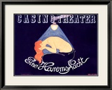 Théâtre Casino Estampe encadrée par Hans Baluschek