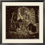 Luncheon On The Grass (white) Lámina enmarcada de edición limitada por Pablo Picasso Luncheon On The Grass (white) Lámina enmarcada de edición limitada por Pablo Picasso