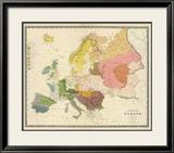 Ethnographic, Europe, c.1856 Framed Giclee Print by Gustaf Kombst