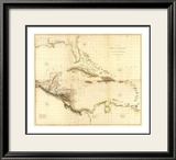 Composite: West Indies, c.1810 Lámina giclée enmarcada por Aaron Arrowsmith