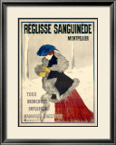 Reglisse Sanguinede Lámina giclée enmarcada por Leonetto Cappiello