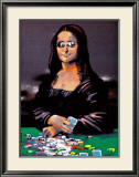 Poker Face Pósters por Waldemar Swierzy
