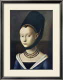 Portrait de Jeune Femme Posters par Petrus Christus