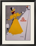 On the March Framed Giclee Print by Ritchie 