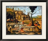 Lamentations sur le Christ Mort Póster por Vittore Carpaccio