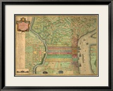 Philadelphia, c.1802 Gerahmter Giclée-Druck von Charles P. Varle