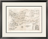 Il Disegno D'Geografia Moderna Della Provincia Di Natolia Særudgave - indrammet tryk af G. Gastaldi Il Disegno D'Geografia Moderna Della Provincia Di Natolia Særudgave - indrammet tryk af G. Gastaldi