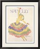 Spinelly Estampe encadrée par Charles Gesmar