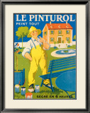 Peinturol Estampe encadrée par Galais 
