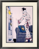 Bon Marche Maquette Framed Giclee Print by René Vincent