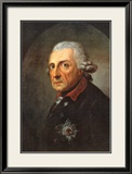 Friedrich II, der Grobe, Konig von Preuben Prints by Anton Graff