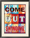 Come Out Swinging Láminas por Mark Hobley