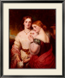 Two Victorian Beauties Posters av Charles Baxter Two Victorian Beauties Posters av Charles Baxter