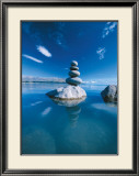 Balanced Boulders, Lake Pukaki, New Zealand Affiches par Martin Hill