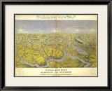 Kentucky and Tennessee, c.1861 Innrammet Giclee-trykk av John Bachmann Kentucky and Tennessee, c.1861 Innrammet Giclee-trykk av John Bachmann