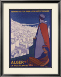 Alger Estampe encadrée par Roger Broders