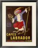 Cafes Labrador Framed Giclee Print by Leonetto Cappiello