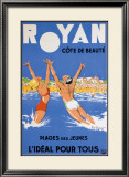 Royan, Cote de Beaute Indrammet giclee-tryk af Paul Ordner