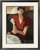 Cocktail Hour Affiches par Eli Adams