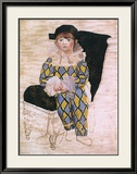 Paul as Harlequin, c.1924 Affiches par Pablo Picasso
