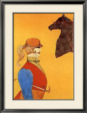 Girl in Riding Habit Kunst von Richard Lindner
