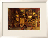 Gallery of the Louvre, 1831-33 Affiches par Samuel Finley Breese Morse