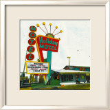 Holiday Motel: Miami Highway Affiches par Ayline Olukman