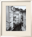 Petit Canal de Prague, République tchèque Affiche par Cyndi Schick
