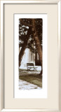 Banc dans un parc Affiche par Joane Mcdermott