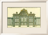 Portail du palais Posters par Jean-Francois de Neufforge