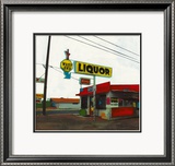 Route 66: West End Liquor Prints by Ayline Olukman
