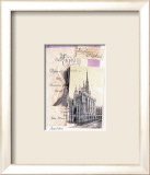 Paris, Notre Damne Affiches par Susanna England