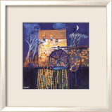 Mill and Moon, Orkney Poster av George Birrell