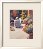 Garden Lunch and Basket Art by Edward Noott