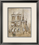 Notre Dame Pósters por Elizabeth Jardine Notre Dame Pósters por Elizabeth Jardine