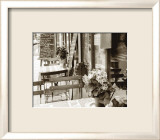 Tables in Restaurant with Flowers Láminas por Francisco Fernandez Tables in Restaurant with Flowers Láminas por Francisco Fernandez