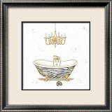 Animalier Bathroom I Kunstdrucke von A. Varese