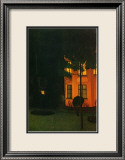 La Maison Rose, c.1892 Art par William Degouve De Nuncques