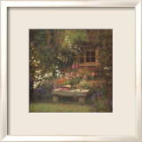 Little Brown Cottage Prints by Dwayne Warwick