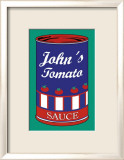 John's Tomato Sauce Póster por Santiago Poveda John's Tomato Sauce Póster por Santiago Poveda