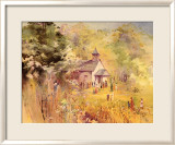 The Plantation Church Láminas por Alice Huger Smith