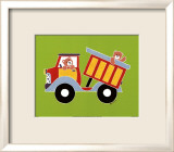 Bear in a Truck Posters by Shelly Rasche