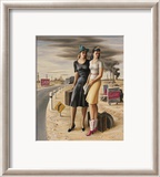 Oil Field Girls, c.1940 Posters par Jerry Bywaters
