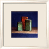 Tin Boxes I Kunstdruck von Van Riswick 
