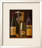 Bouteilles de champagne I Affiches par Mariapia & Marinella Angelini