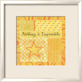 Nothing Is Impossible Print by Louise Carey